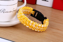 Load image into Gallery viewer, New Survival Paracord Bracelet / Outdoor Wristband