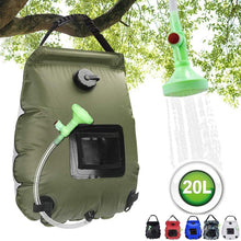Load image into Gallery viewer, Water Bags 20L Outdoor Camping Hiking Solar Shower Bag