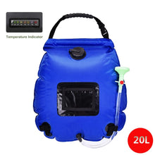 Load image into Gallery viewer, Water Bags 20L Outdoor Camping Hiking Solar Shower Bag