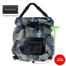 Load image into Gallery viewer, Water Bags 20L Outdoor Camping Hiking Solar Shower Bag