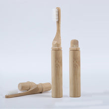 Load image into Gallery viewer, eco-friendly Compact Bamboo Toothbrush