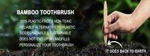 Load image into Gallery viewer, eco-friendly Compact Bamboo Toothbrush