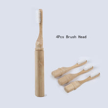 Load image into Gallery viewer, eco-friendly Compact Bamboo Toothbrush
