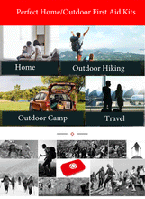 Load image into Gallery viewer, 17 Items/93pcs Portable Travel First Aid Kits for Home / Outdoor