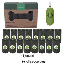 Load image into Gallery viewer, Biodegradable Compostable Eco Friendly Dog Waste Bags with Dispenser
