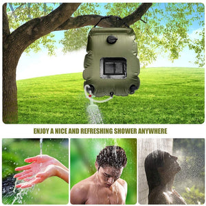 Water Bags 20L Outdoor Camping Hiking Solar Shower Bag