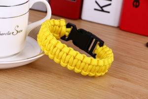 New Survival Paracord Bracelet / Outdoor Wristband