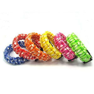 New Survival Paracord Bracelet / Outdoor Wristband