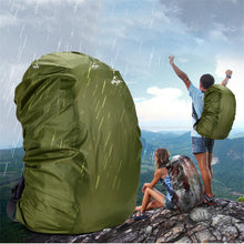 Load image into Gallery viewer, 35-80L Waterproof Backpack Cover ,Hiking Backpack Rain Cover
