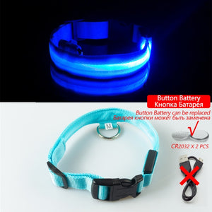 USB Charging LED Dog Collar