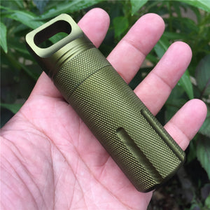 1Pcs Capsule Survival Waterproof Container