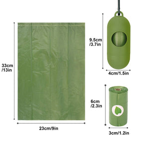 Biodegradable Compostable Eco Friendly Dog Waste Bags with Dispenser