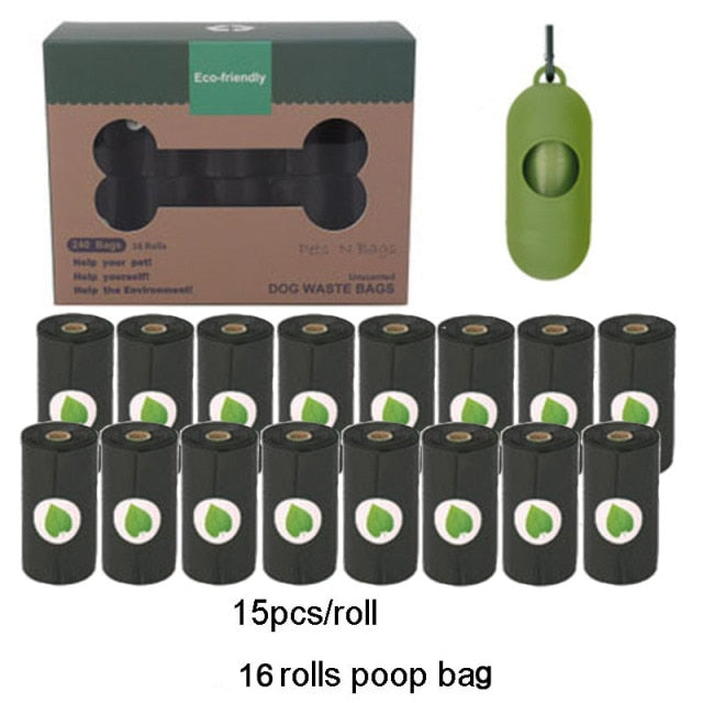 Biodegradable Compostable Eco Friendly Dog Waste Bags with Dispenser