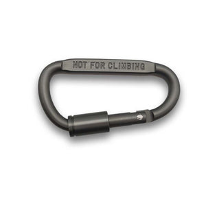 Survival D-ring Locking Carabiner Clip Screw Lock