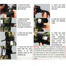 Load image into Gallery viewer, 1PC Emergency Tourniquet Outdoor Portable First Aid Survival Tool /Tactical Equipment
