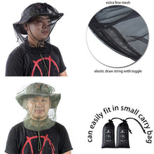 Load image into Gallery viewer, 4pcs Anti-mosquito Head Cover Insect-resistant Mesh Mask
